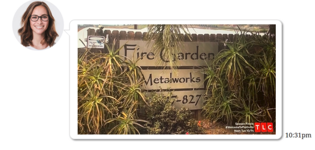 fire garden metalworks welcome to plathville