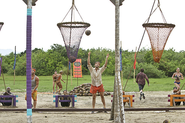 survivor challenges basket toss