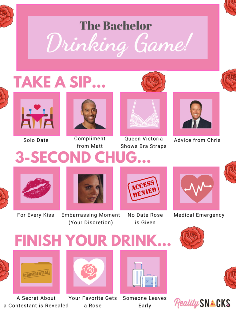 bachelor drinking game episode 3